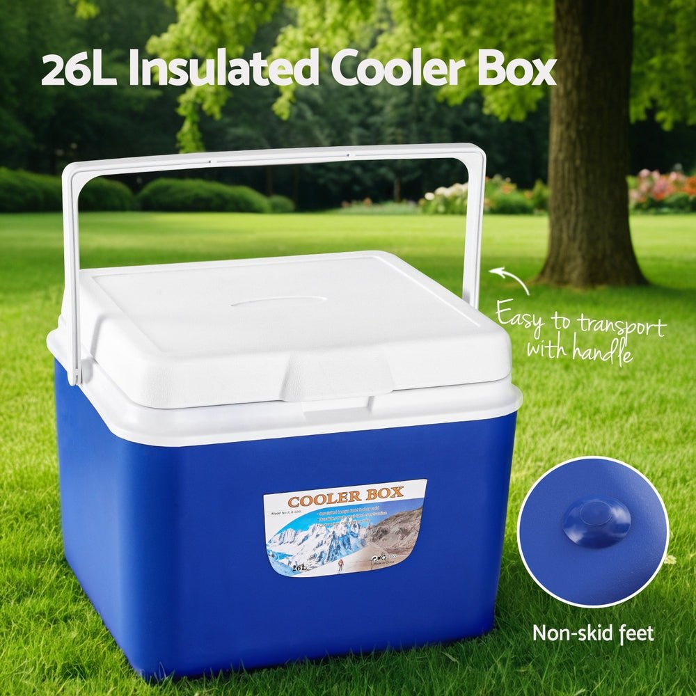 Glacio 26L Portable Ice Cooler Box Camping Fridge - RoamAU