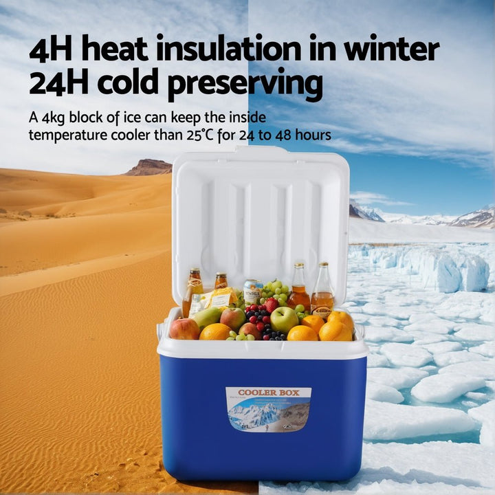 Glacio 26L Portable Ice Cooler Box Camping Fridge - RoamAU