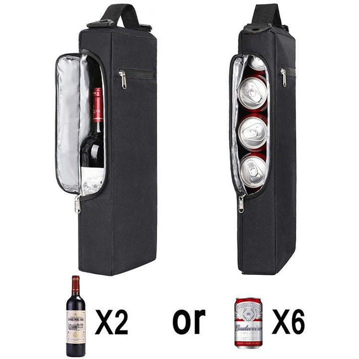 Golf Beer and Soda Insulated Cooler Bag with Shoulder Strap, Outdoor Can Beverage Storage Tote - RoamAU