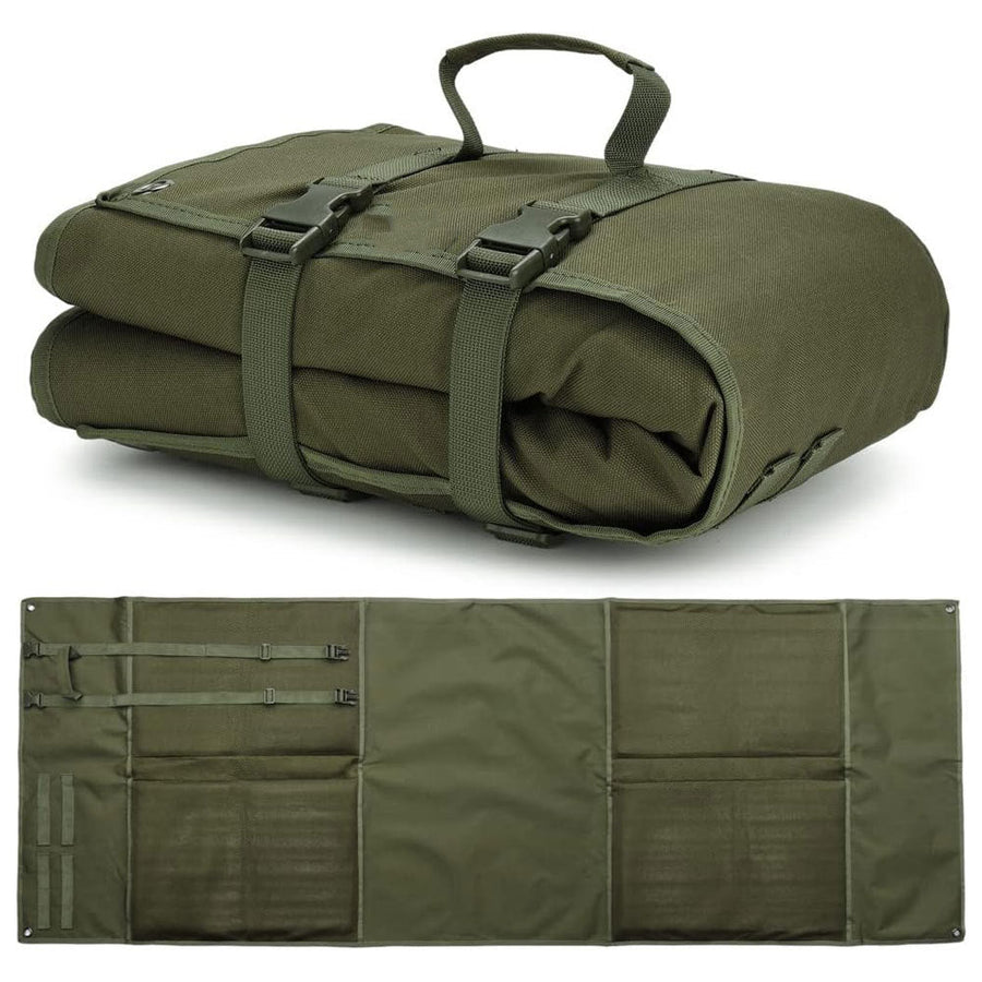 Green Portable Tactical Shooting Mat for Outdoor Training, Camping