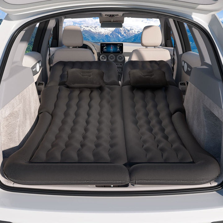 Weisshorn Car Mattress 175x130 Inflatable SUV Back Seat Camping Bed Black - RoamAU