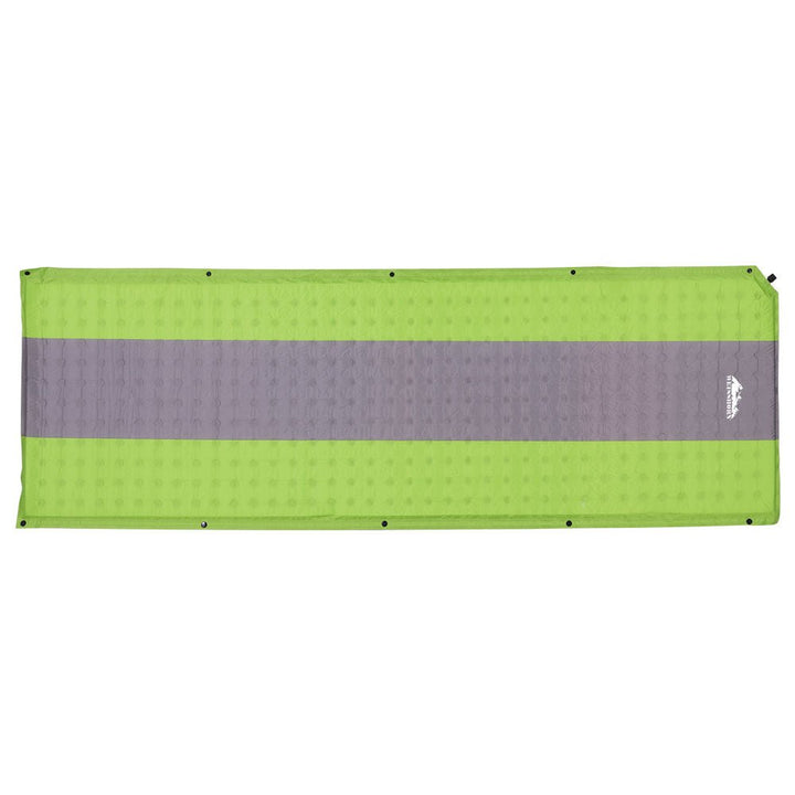 Weisshorn Self Inflating Mattress Camping Sleeping Mat Air Bed Pad Single Green - RoamAU